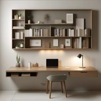 مكتب مع ارفف